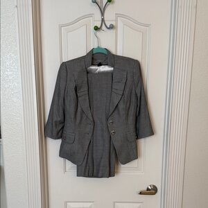 Gray Blazer and pant Set